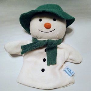 The Snowman Plush Hand Puppet Eden Toy Raymond Briggs
